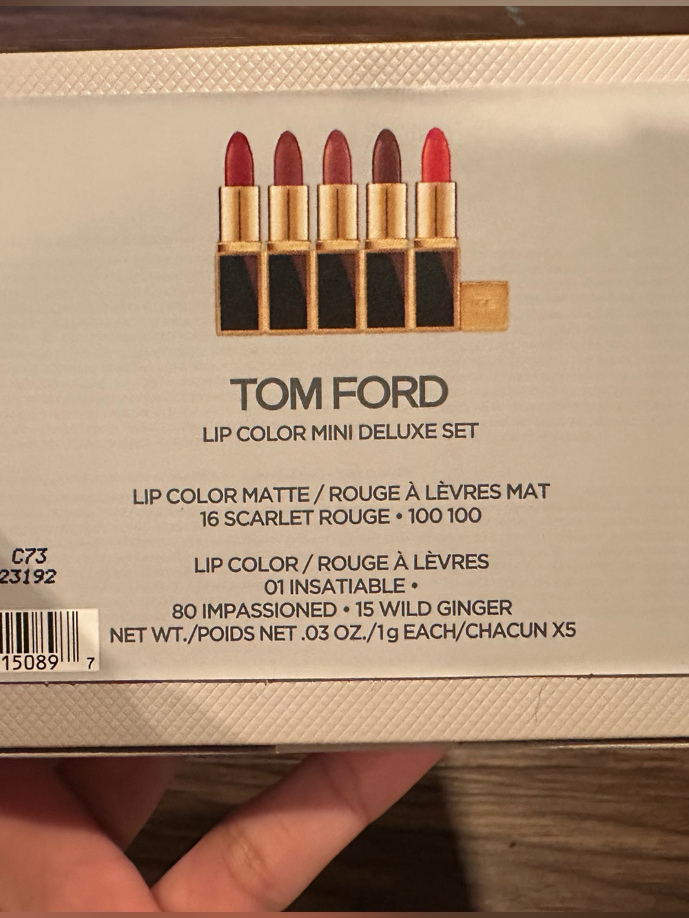 Tom Ford Mini Lip Color Set